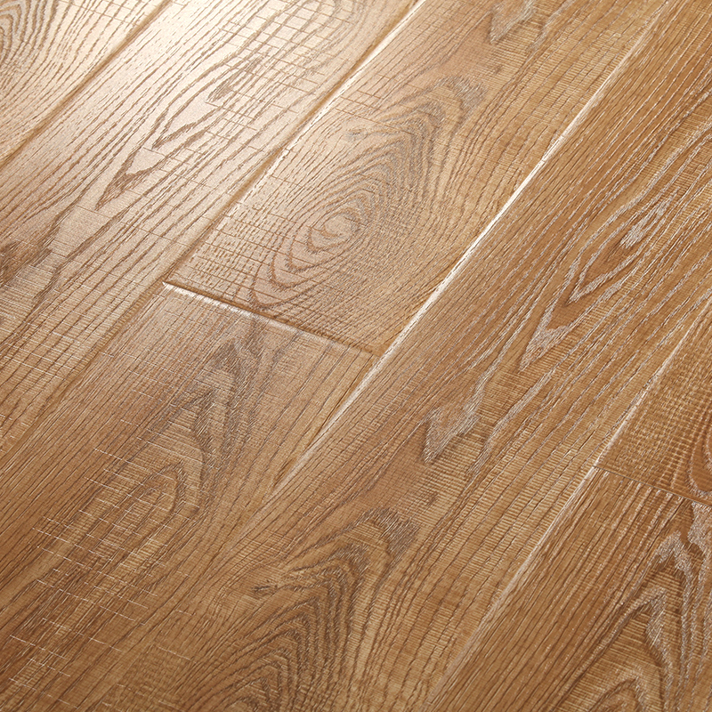 強化復合地板 12mm家用耐磨防滑歐式灰色仿古木地板的選擇與優勢